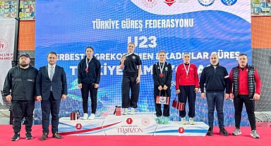 TRABZON’DAN GÜREŞTE ÇİFTE ŞAMPİYONLUK