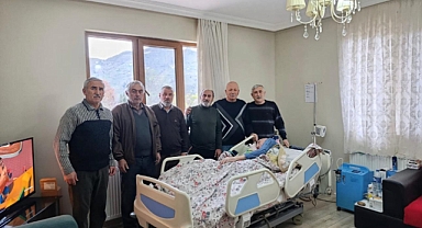 TRABZON POLİS EMEKLİLERİNDEN VEFA ZİYARETİ