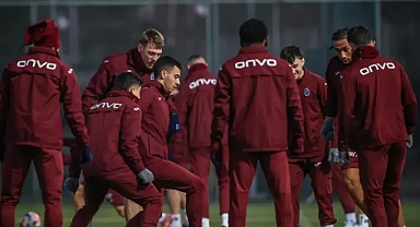 TRABZONSPOR, GALATASARAY MAÇI HAZIRLIKLARINI SÜRDÜRÜYOR