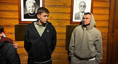 TRABZONSPOR KAFİLESİ BAŞTIMAR KONAĞINI ZİYARET ETTİ