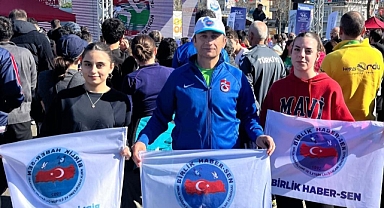 46. ULUSLARARASI TRABZON YARI MARATONU’NA MEMUR SEN AİLESİ DAMGA VURDU