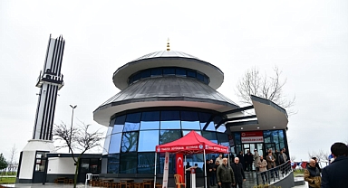 ARSİN KEFELİLER CAMİİ DUALARLA İBADETE AÇILDI