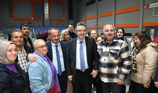 BAŞKAN GENÇ, BEŞİKDÜZÜ’NDE VATANDAŞLARLA GÖNÜL SOFRASINDA BULUŞTU