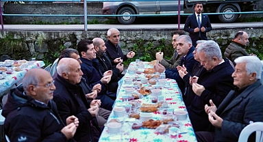 BAŞKAN KAYA, İNCESU MAHALLESİ SAKİNLERİYLE BİRLİKTE İFTAR YAPTI