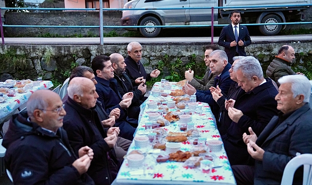 BAŞKAN KAYA, İNCESU MAHALLESİ SAKİNLERİYLE BİRLİKTE İFTAR YAPTI