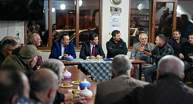 BAŞKAN KAYA, ÖZKAYMAKLI’DA VATANDAŞLARLA BİR ARAYA GELDİ 