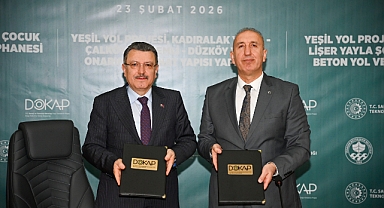 BÜYÜKŞEHİR’İN PROJELERİNE DOKAP’TAN 86,3 MİLYON TL’LİK DESTEK