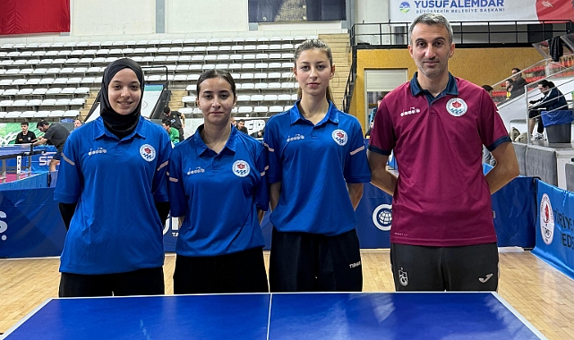 BÜYÜKŞEHİR KADIN MASA TENİSİNDE LİDER