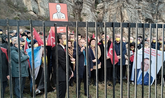 CHP MAÇKA'DAN MURAT ÇALIK İÇİN 