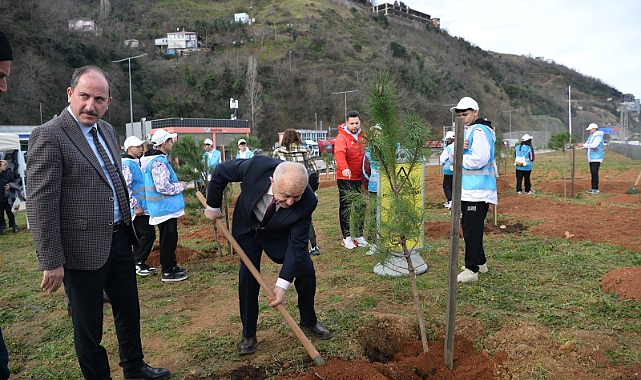FİDANLAR MARATON ANISINA TOPRAKLA BULUŞTU
