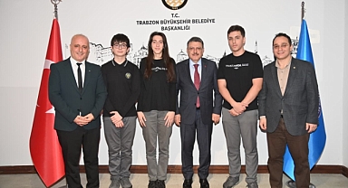 LİSELİLERİN PROJESİNE BAŞKAN GENÇ’TEN ÖVGÜ