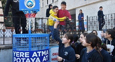 ORTAHİSAR BELEDİYESİ’NDEN GERİ DÖNÜŞÜMÜ SEVDİREN UYGULAMA