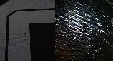 SAMSUNSPOR MAÇI ÖNCESİ TRABZONSPOR OTOBÜSÜNE TAŞLI SALDIRI