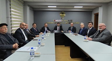 TRABZON'DA HAYVANCILIK VE TARIMSAL ÜRETİMİN PLANLANMASI ELE ALINDI