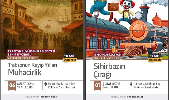 TRABZON’DA ŞUBAT AYI KÜLTÜR VE SANATLA RENKLENECEK