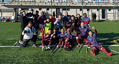 TRABZON EKİBİNDEN GOL YAĞMURU