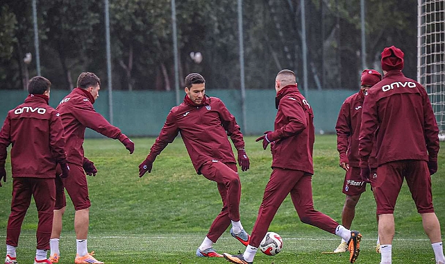 TRABZONSPOR, FATİH KARAGÜMRÜK MAÇI HAZIRLIKLARINA BAŞLADI