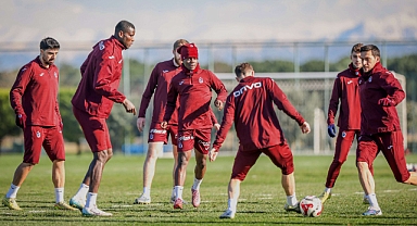TRABZONSPOR, FENERBAHÇE MAÇI HAZIRLIKLARINI SÜRDÜRÜYOR