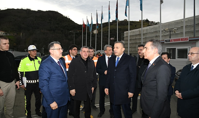 TRABZONSPOR - FENERBAHÇE MAÇI ÖNCESİ YENİ YOL DÜZENLEMESİ