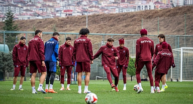 TRABZONSPOR, GAZİANTEP FK MAÇI HAZIRLIKLARINA DEVAM EDİYOR
