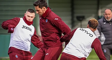 TRABZONSPOR KUPA MESAİSİNE ARA VERMEDEN BAŞLADI