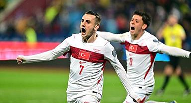 A MİLLİ TAKIM, KOSOVA ZAFERİYLE DÜNYA KUPASI'NA YÜKSELDİ