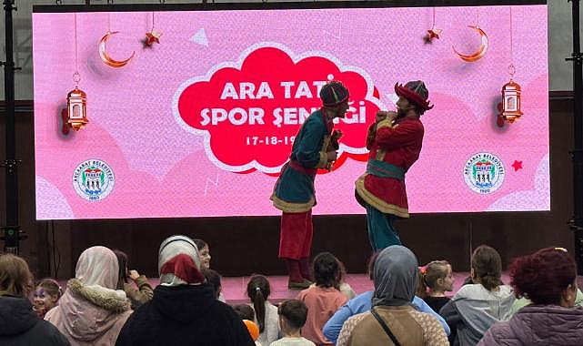 AKÇAABAT BELEDİYESİ’NDEN ÇOCUKLARA ARA TATİL ŞENLİĞİ