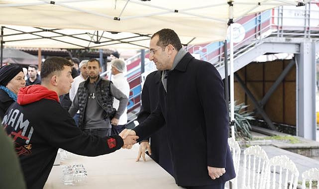 BAŞKAN EKİM, BAYRAMLAŞMA TÖRENİNDE HEMŞEHRİLERİYLE BULUŞTU