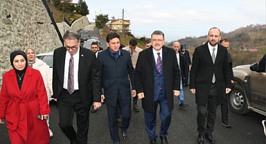 BAŞKAN GENÇ, SÜRMENE’DE ÇALIŞMALARI İNCELEDİ