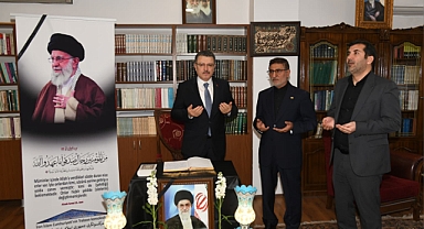 BAŞKAN GENÇ’TEN İRAN BAŞKONSOLOSLUĞU'NA TAZİYE ZİYARETİ