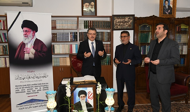 BAŞKAN GENÇ’TEN İRAN BAŞKONSOLOSLUĞU'NA TAZİYE ZİYARETİ