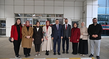 BAŞKAN GENÇ’TEN SAĞLIK ÇALIŞANLARINA TIP BAYRAMI ZİYARETİ