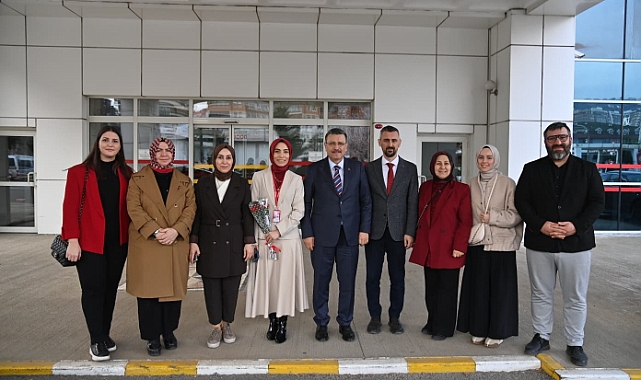 BAŞKAN GENÇ’TEN SAĞLIK ÇALIŞANLARINA TIP BAYRAMI ZİYARETİ