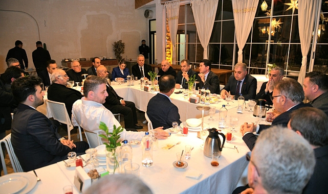 BAŞKAN KAYA, CHP TRABZON ÖRGÜTÜNÜ İFTARDA AĞIRLADI