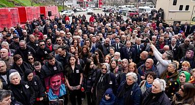 BAŞKAN KAYA, VOLKAN KONAK İÇİN DÜZENLENEN ANMA TÖRENİNE KATILDI