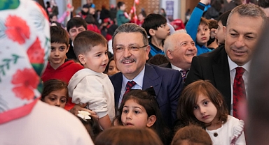 HANİFE HATUN CAMİİ ÇOCUKLARLA ŞENLENDİ