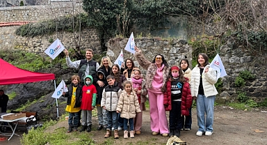 LÖSEV’İN MİNİK KAHRAMANLARI “TAŞACAK BU DENİZ” DİZİSİ SETİNİ ZİYARET ETTİ