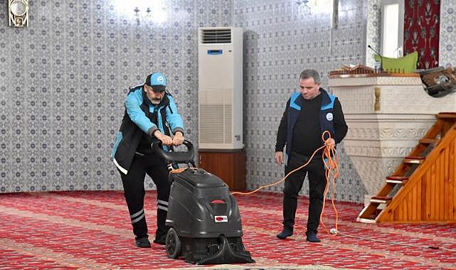 ORTAHİSAR BELEDİYESİ, 240 CAMİDE RAMAZAN VE BAYRAM TEMİZLİĞİ YAPTI