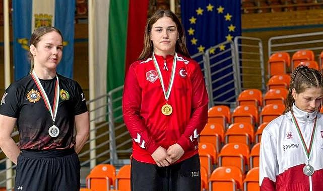  TRABZON BBSK’LI BEYZANUR AKKUŞ BULGARİSTAN’DA ALTIN MADALYA KAZANDI