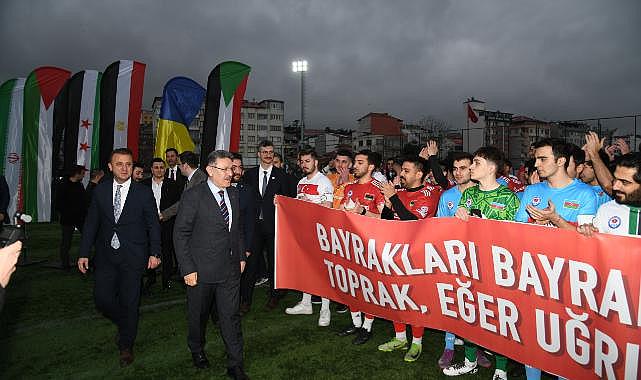 TRABZON’DA FUTBOLLA KARDEŞLİK BULUŞMASI