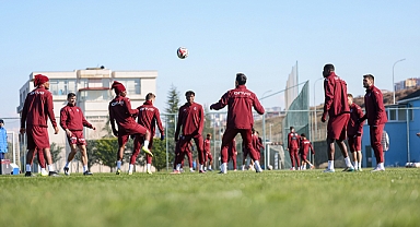 TRABZONSPOR, ÇAYKUR RİZESPOR MAÇI HAZIRLIKLARINI SÜRDÜRDÜ