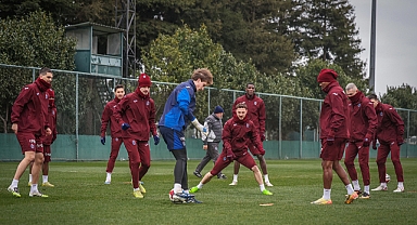 TRABZONSPOR’DA EYÜPSPOR MAÇI HAZIRLIKLARI SÜRÜYOR
