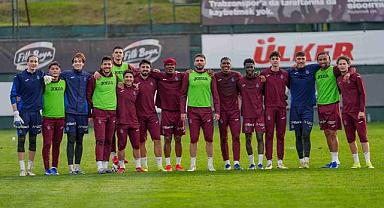 TRABZONSPOR, GALATASARAY MAÇI HAZIRLIKLARINI SÜRDÜRDÜ