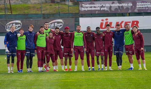 TRABZONSPOR, GALATASARAY MAÇI HAZIRLIKLARINI SÜRDÜRDÜ