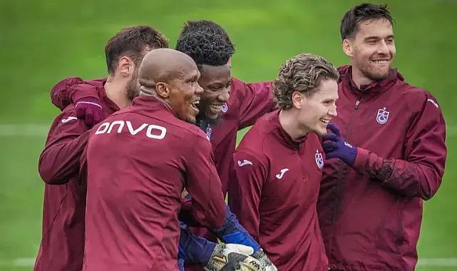 TRABZONSPOR, GALATASARAY MAÇI HAZIRLIKLARINI SÜRDÜRÜYOR