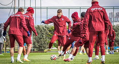 TRABZONSPOR, KAYSERİSPOR MAÇINA HAZIRLANIYOR