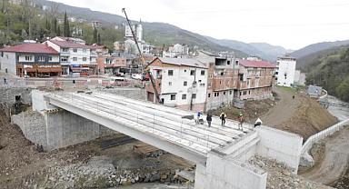 AKÇAABAT’TA KÖPRÜ PROJESİNDE SONA GELİNDİ