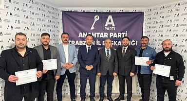 ANAHTAR PARTİ TRABZON TEŞKİLATINDA MAHALLE BAŞKANLARI BELİRLENDİ