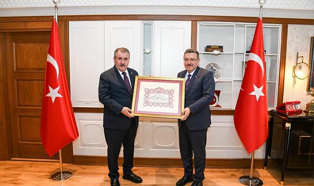 BBP GENEL BAŞKANI DESTİCİ’DEN BAŞKAN GENÇ’E ZİYARET