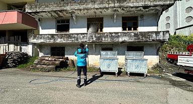 BÜYÜKŞEHİR BELEDİYESİNDEN KAHVERENGİ KOKARCAYLA MÜCADELEYE DESTEK